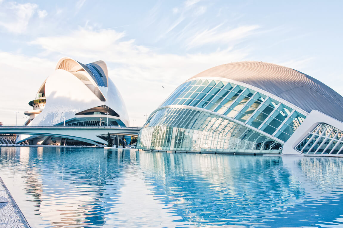 Valencia Cidade das Artes e Ciencias LHemisfèric