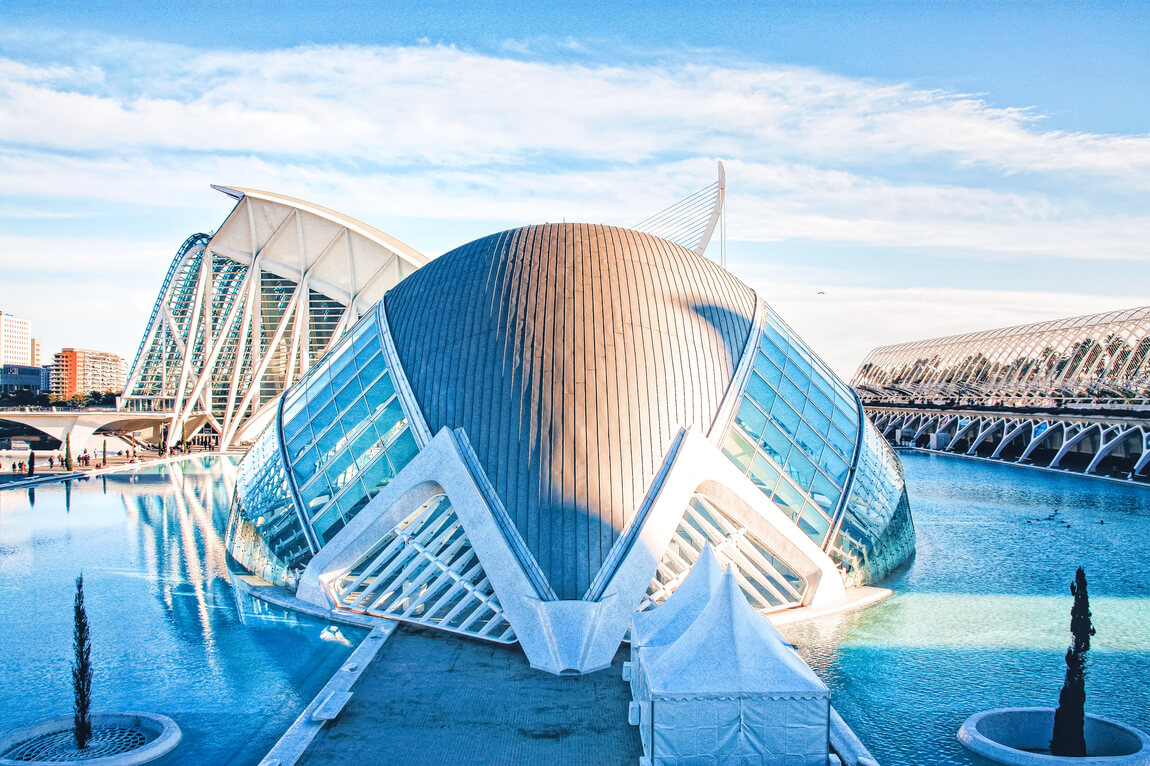 Valencia Cidade das Artes e Ciencias LHemisfèric