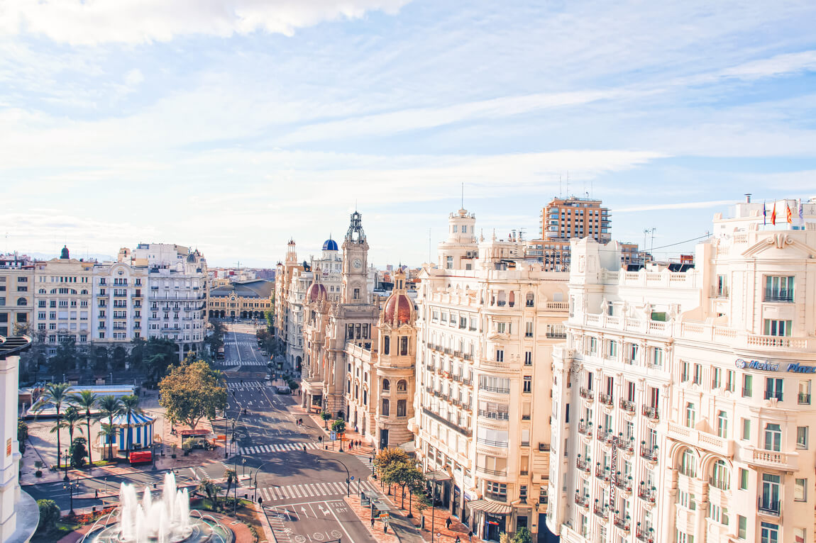 Valencia Plaza del Ayuntamiento