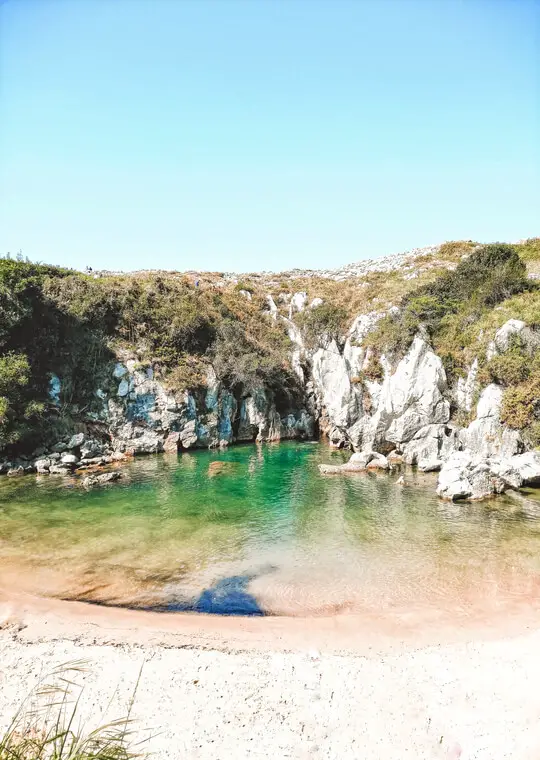 Asturias Gulpiyuri Beach
