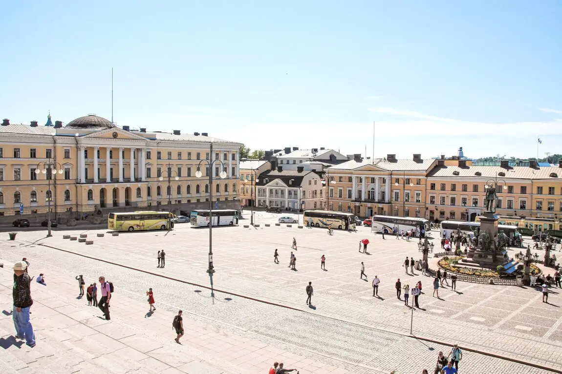Finlandia Helsinquia Praça do Senado