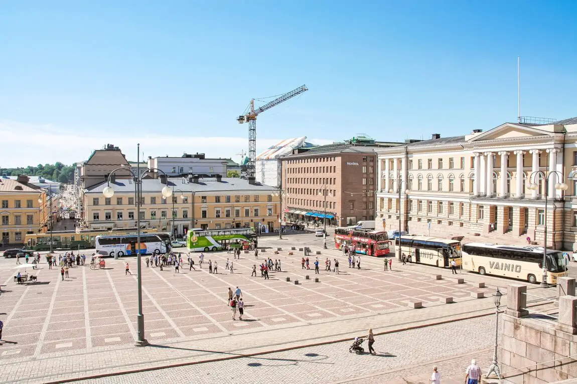 Finlandia Helsinquia Praça do Senado