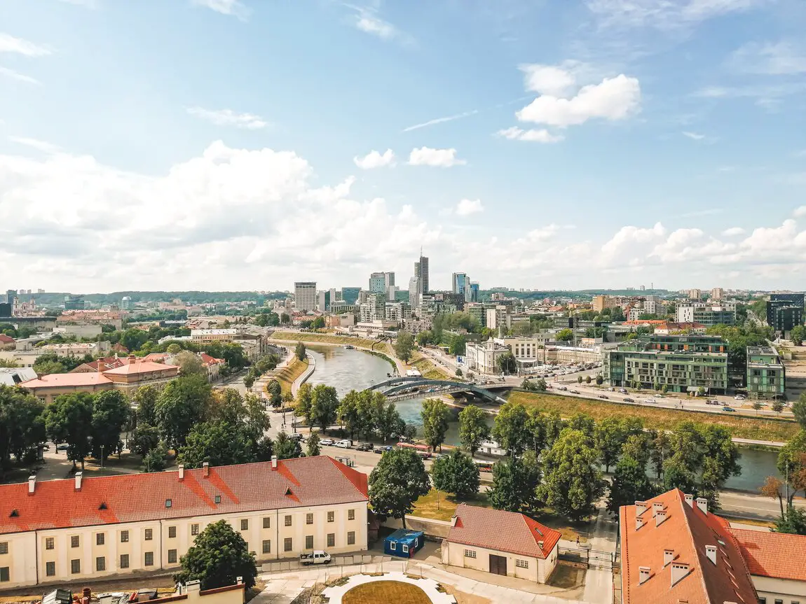Vilnius Lituania Torre de Gediminio