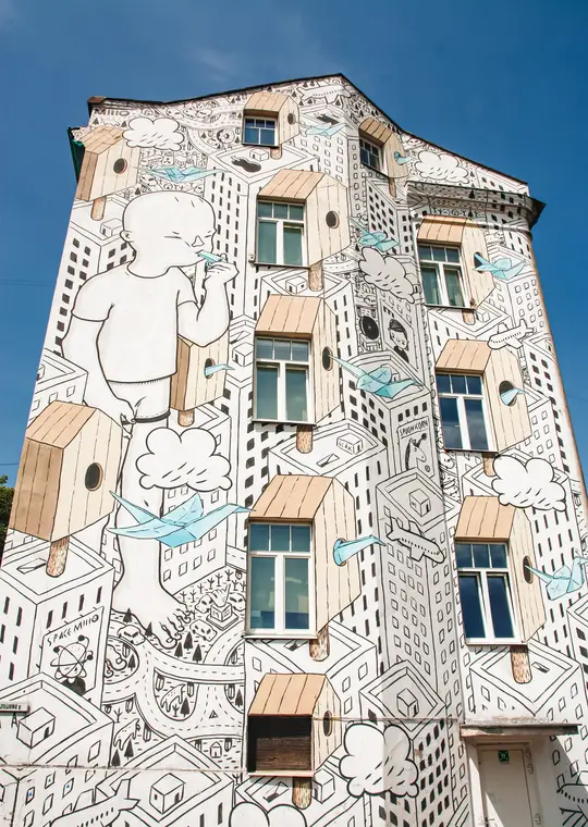 Vilnius Lithuania Street Art