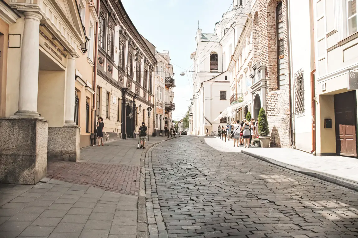 Vilnius Lithuania Streets