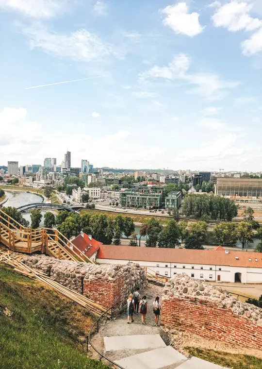 Vilnius Lituânia Torre de Gedimino