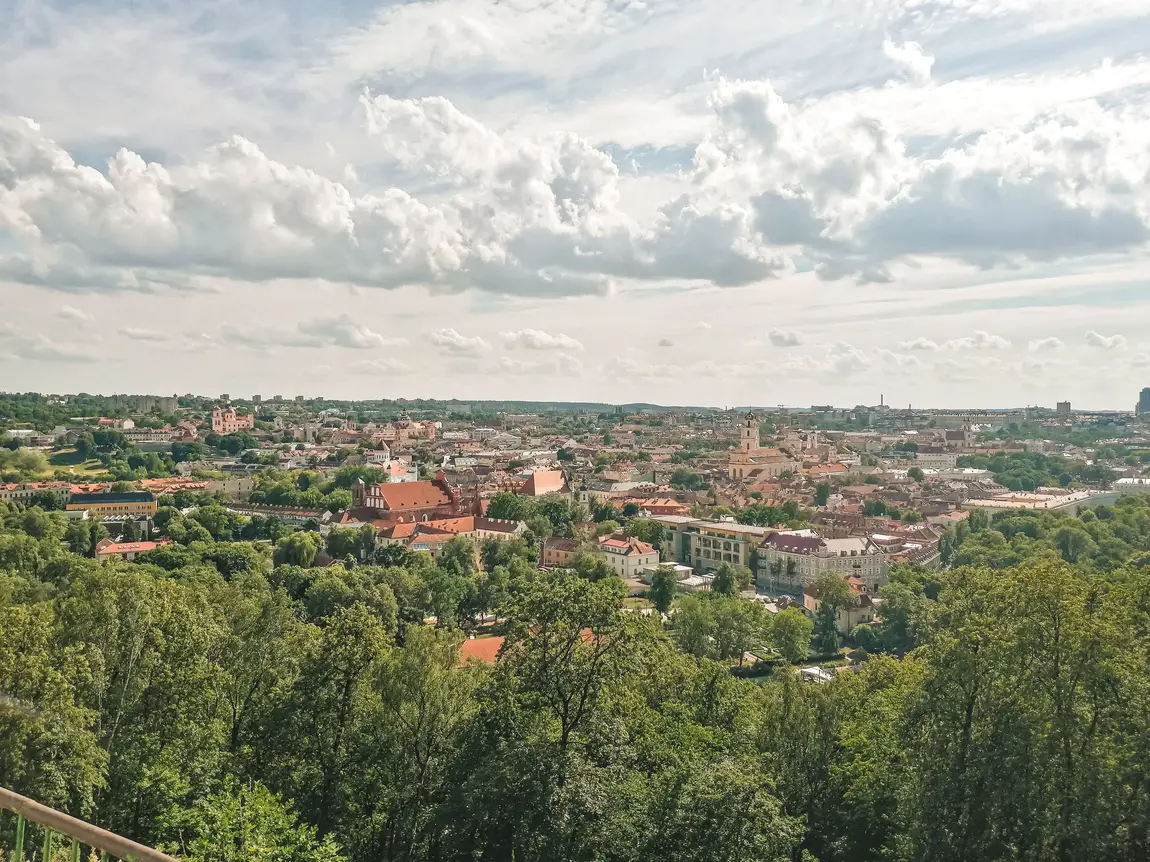 Vilnius Lituânia Colina Três Cruzes