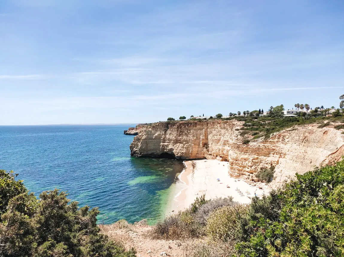 Algarve Trilho Sete Vales Suspensos Praia Vale Centeanes