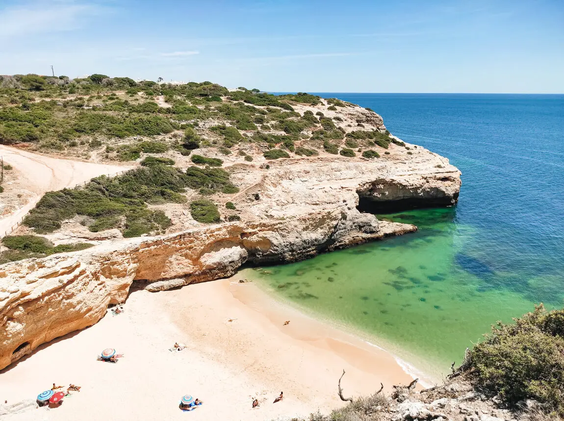Algarve Trilho Sete Vales Suspensos Praia do Carvalho