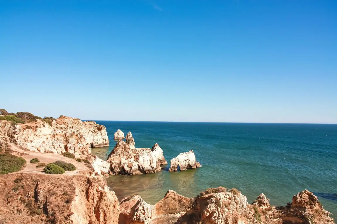 Algarve Alvor Praia Tres Irmaos