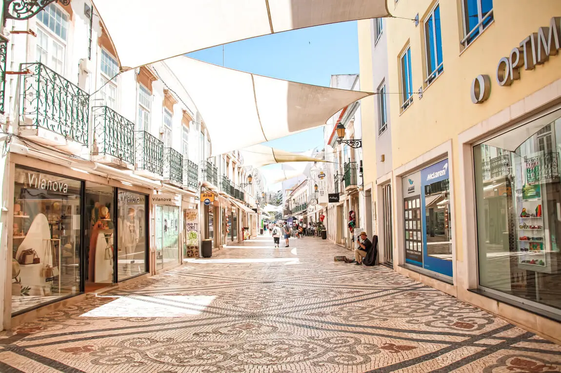 Algarve Faro Streets