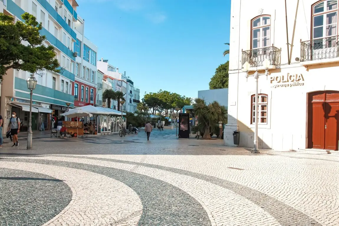 Algarve Lagos Gil Eanes Square