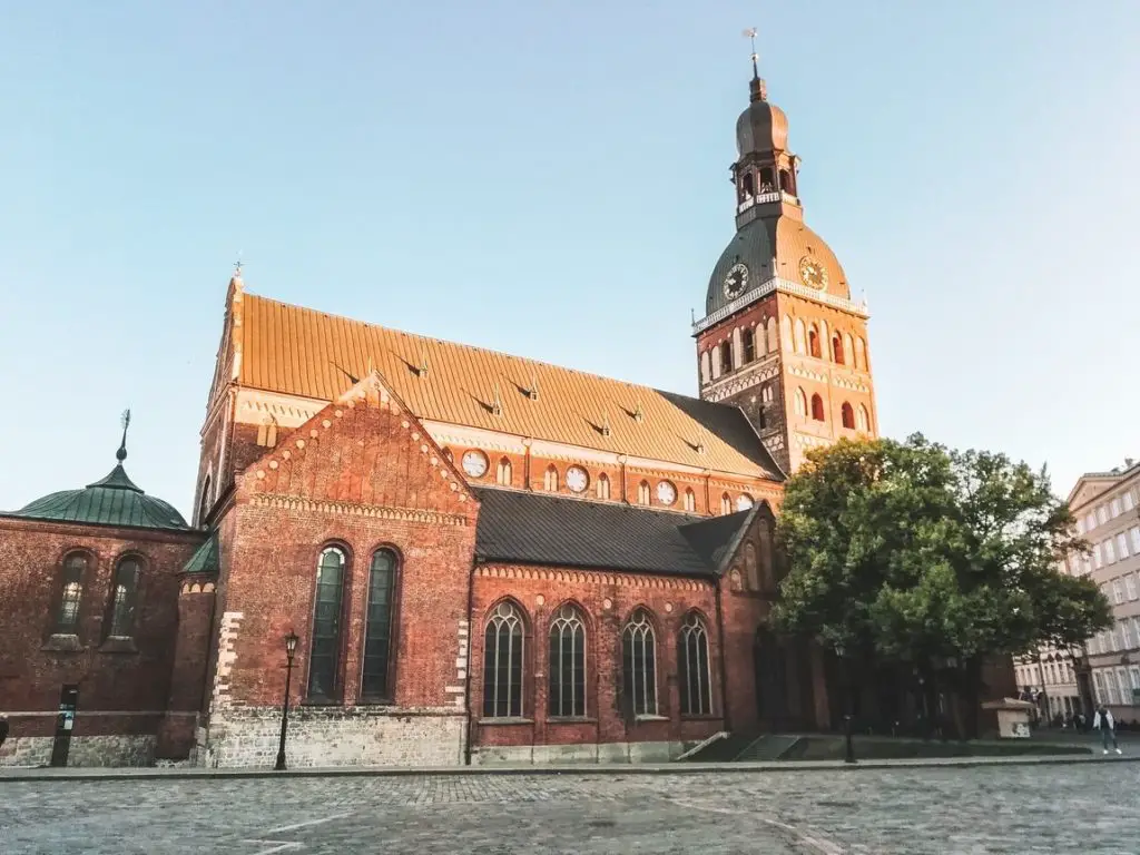 Riga Latvia Riga Cathedral