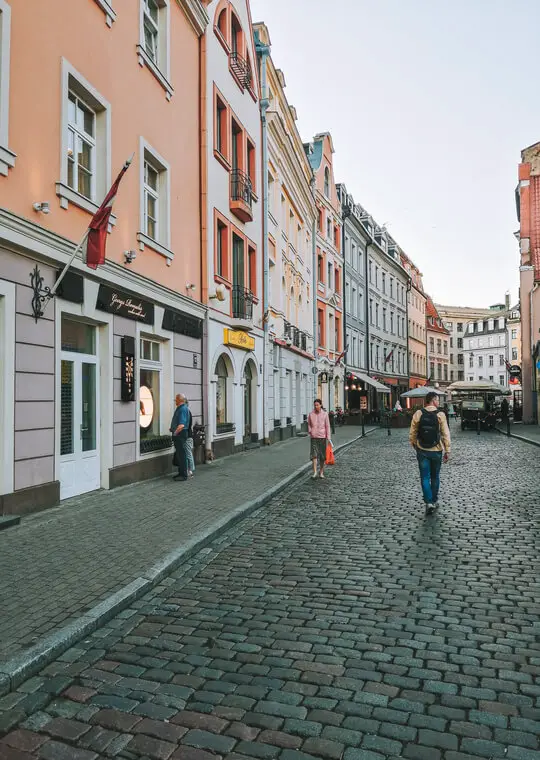 Riga Latvia Streets