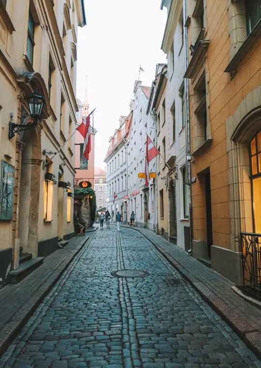 Riga Latvia Streets