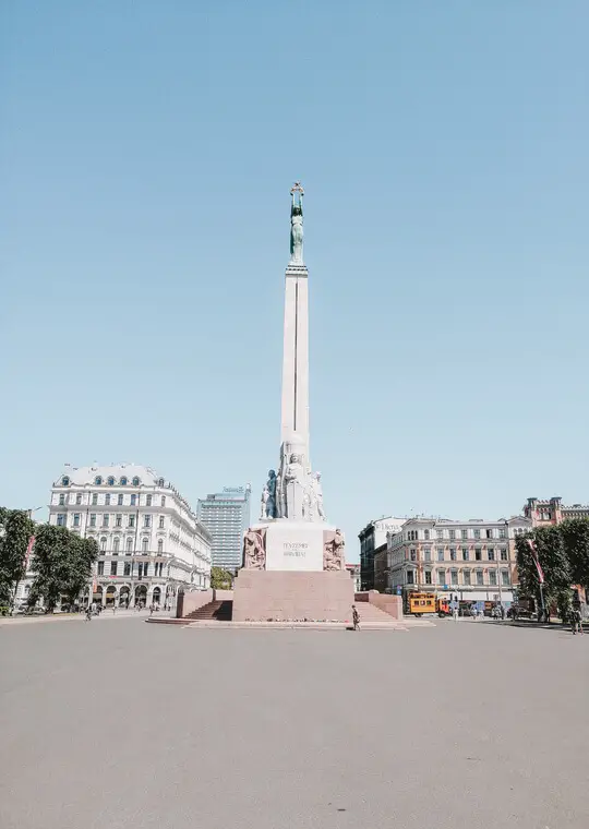 Riga Letónia Monumento da Liberdade