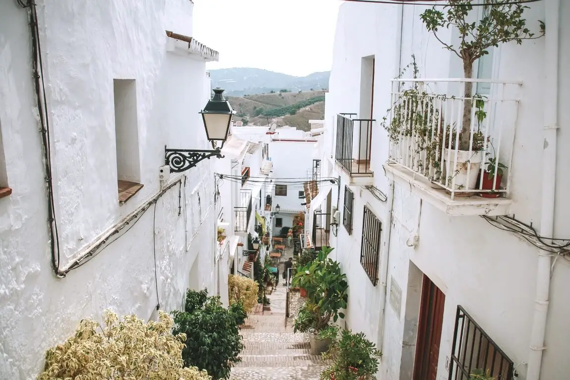 Andaluzia Pueblos Blancos O que visitar Frigiliana