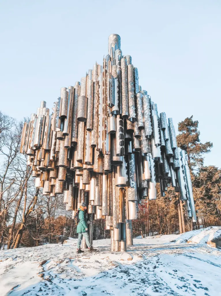Helsinquia O que visitar Parque Sibelius