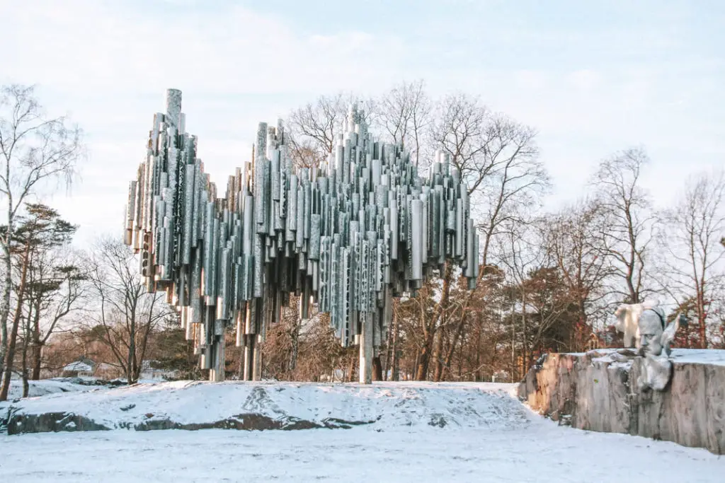 Helsinquia O que visitar Parque Sibelius