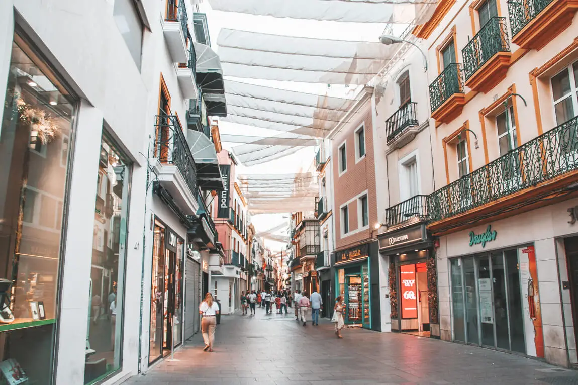 Seville what to visit Calle Sierpes