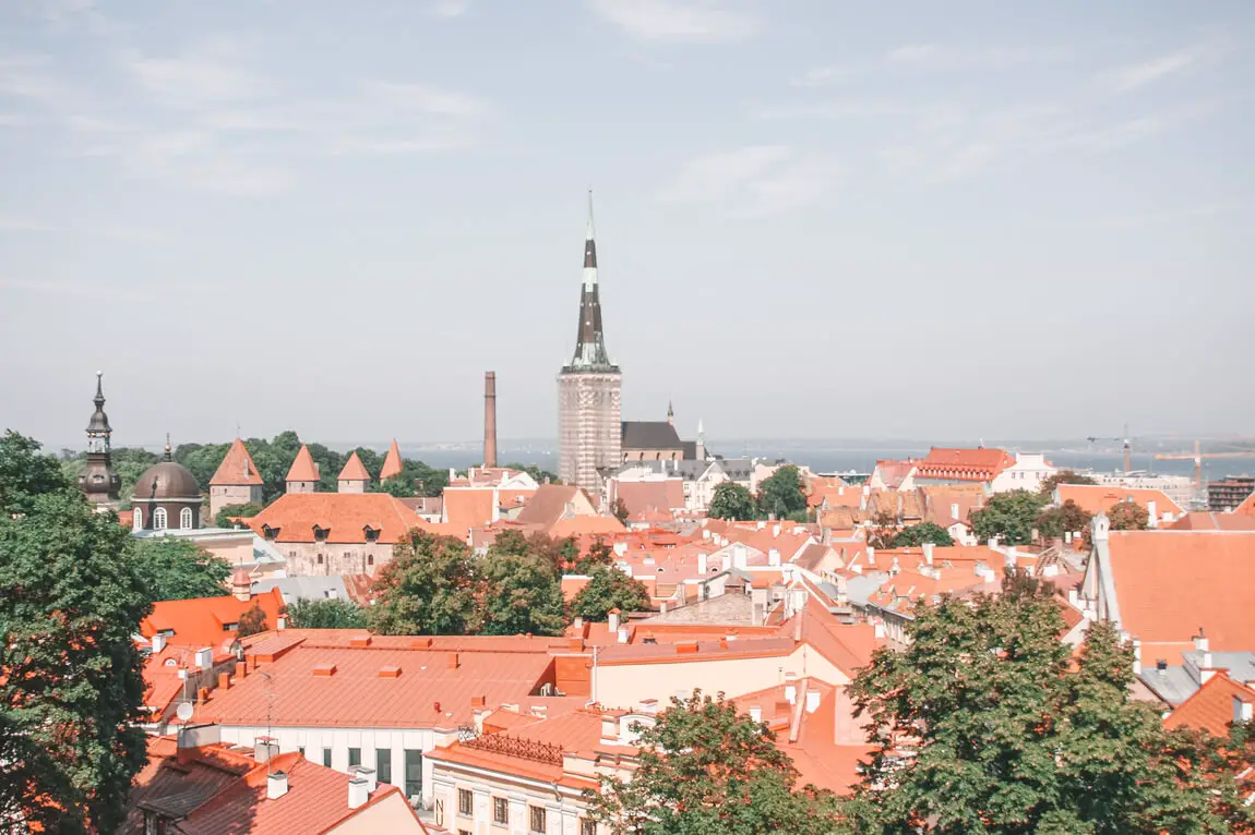 Tallinn Estonia O que visitar Miradouro Piiskopi