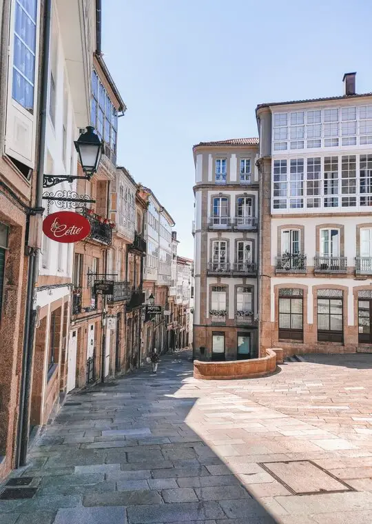 Santiago de Compostela Rua de Xelmirez
