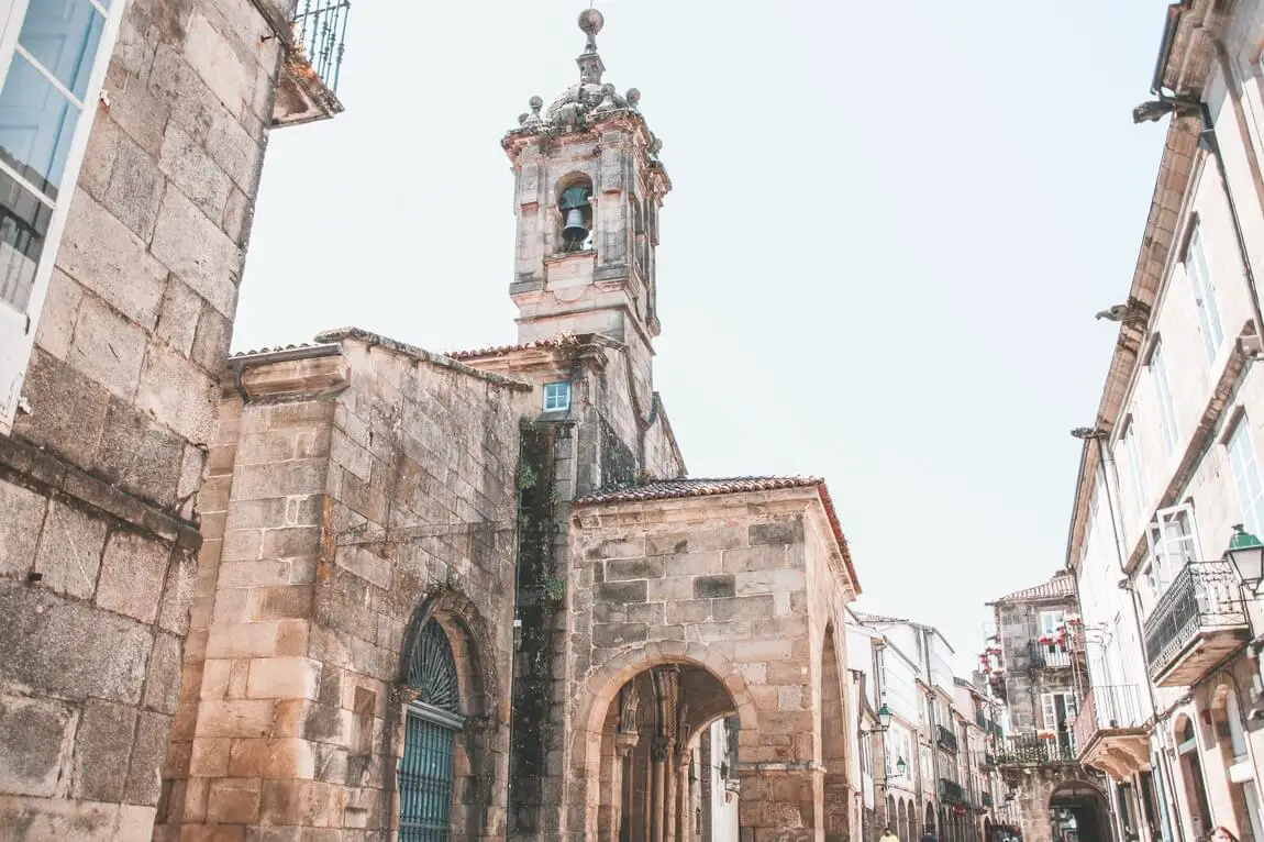 Santiago de Compostela O que visitar Igreja Santa Maria de Salome