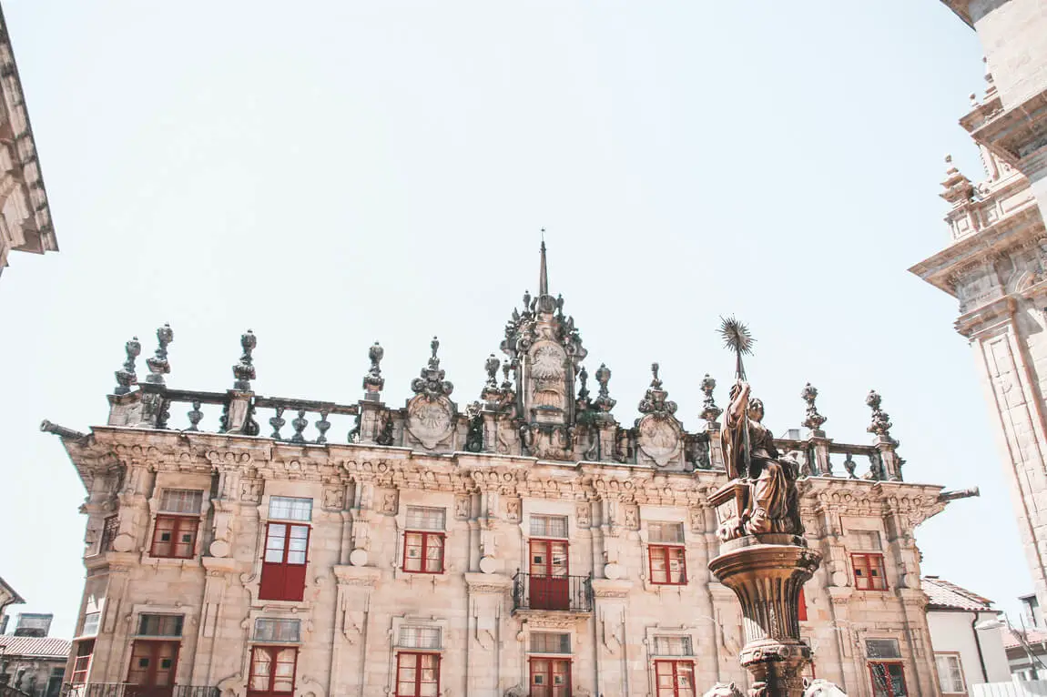 Santiago de Compostela O que visitar Praça das Praterias