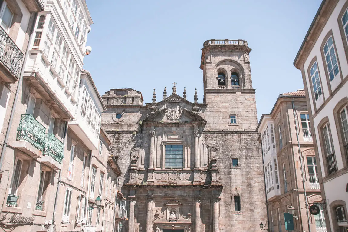 Santiago de Compostela O que visitar Igreja de Santo Agostinho
