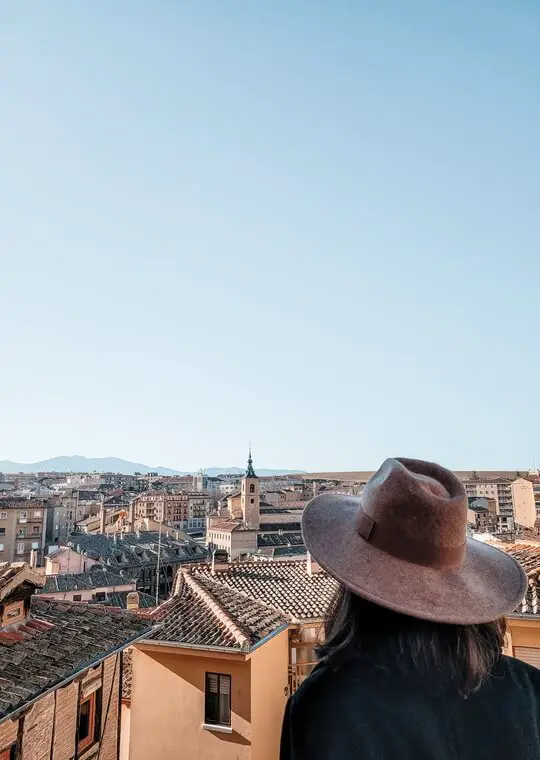 Segovia O que visitar Miradouro de la Canaleja