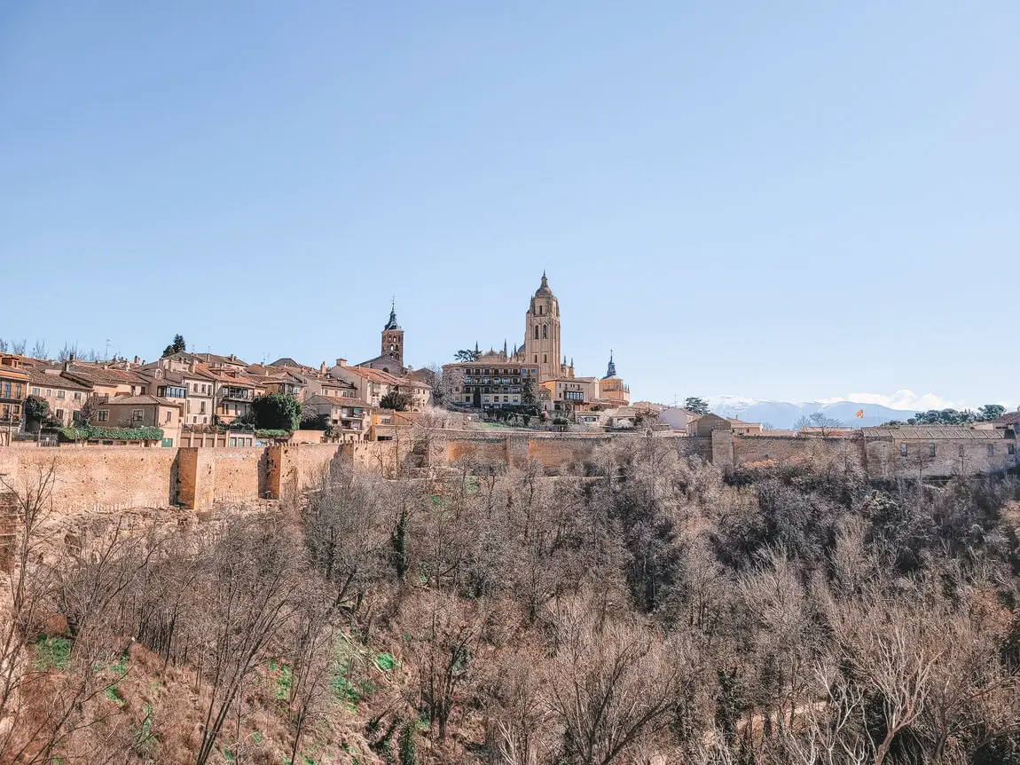 Segovia What to visit Valle de Clamores Viewpoint