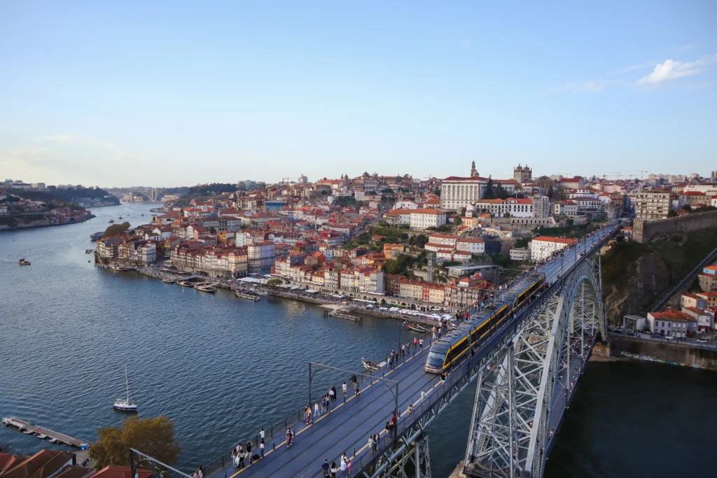 O que visitar no Porto em 2 dias: o roteiro perfeito de uma portuense (+ mapa) 46 Vista do topo da Serra do Pilar