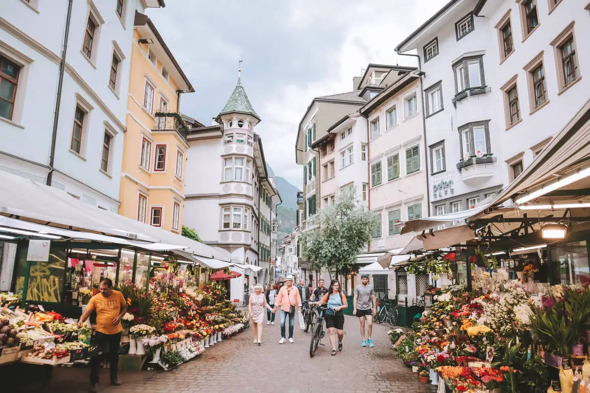 Dolomites Itinerary Bolzano