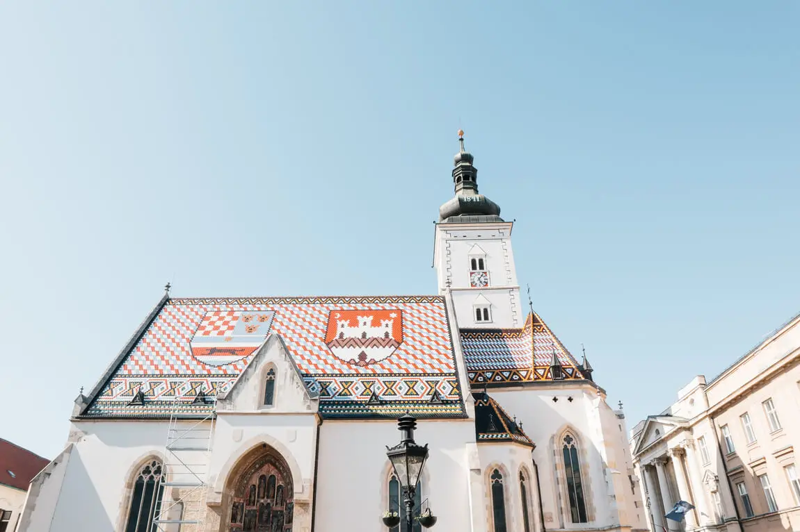 Zagreb O que visitar Igreja São Marcos