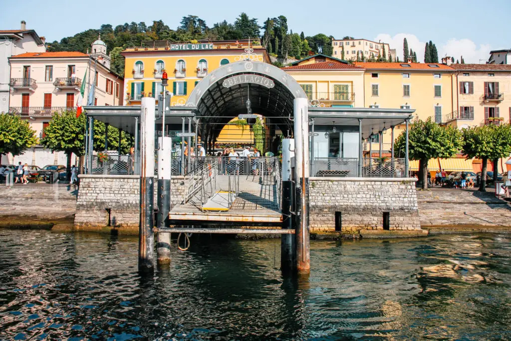 One day Itinerary Lake Como Boat ride