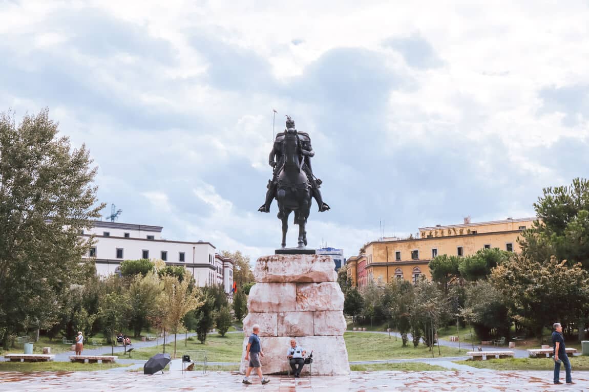 Tirana What to Visit Skanderbeg Square