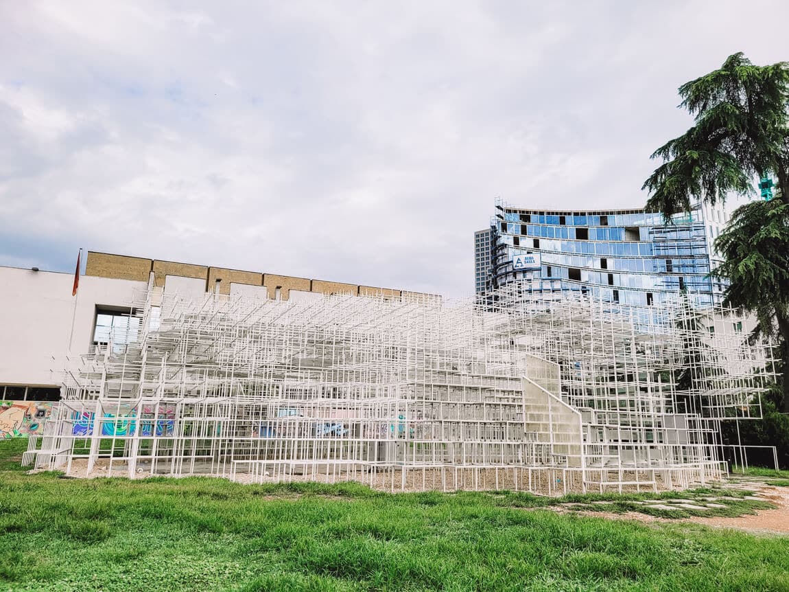 Tirana What to visit Cloud Sculpture