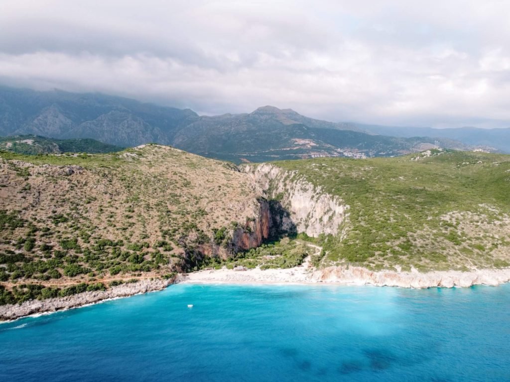 Albania O que visitar Praia Gjipe