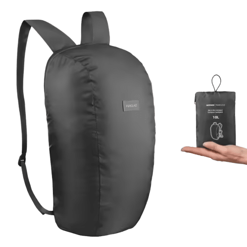 Travel essential foldable backpack