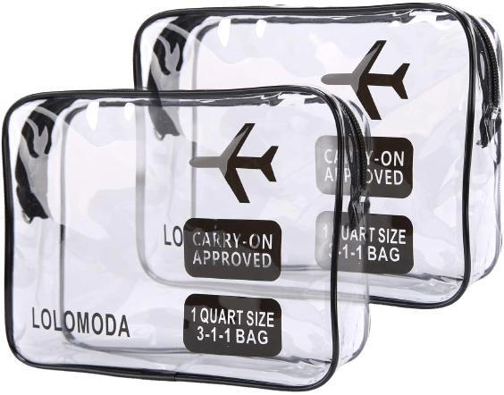 Travel essentials Transparent bag