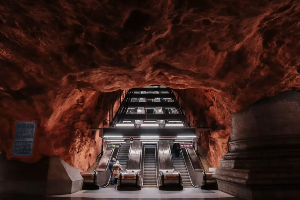 Estocolmo O que visitar Estações Metro
