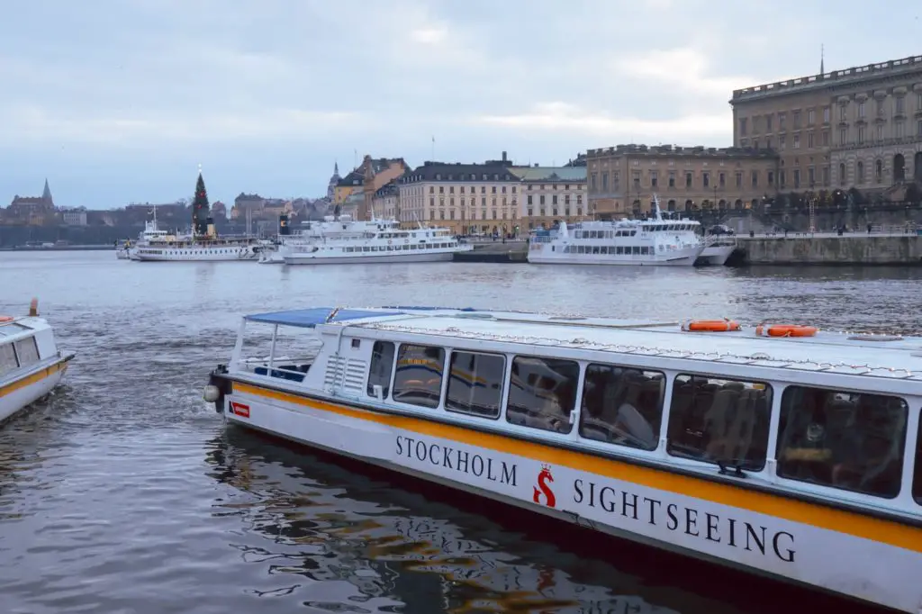 Estocolmo O que visitar Passeio de barco