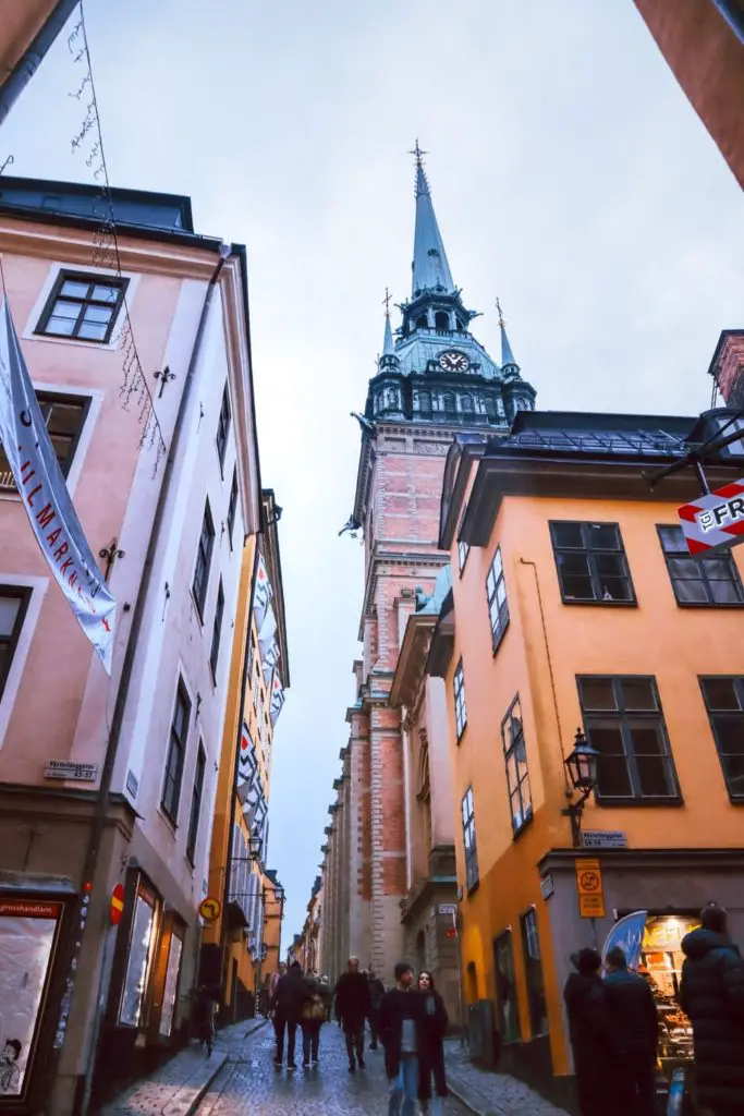 Estocolmo O que visitar Tyska kyrkan