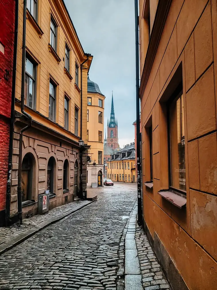 Estocolmo O que visitar Västerlånggatan