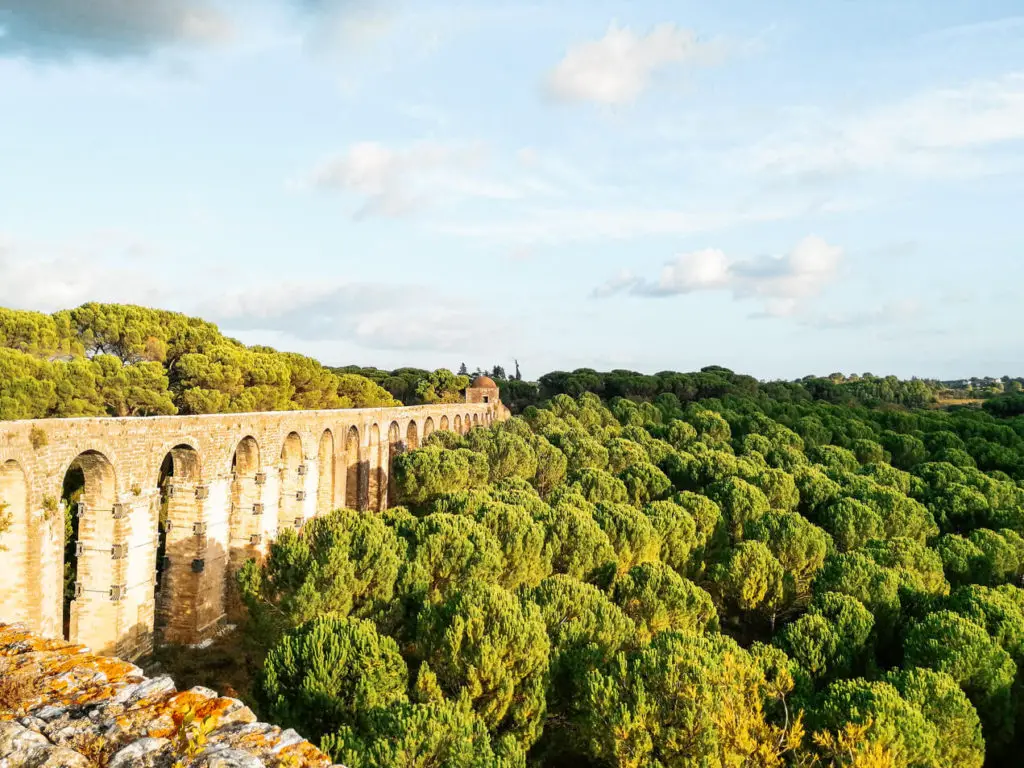 What to visit in Tomar Pegões Aqueduct