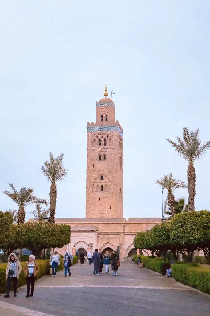 O que visitar em Marraquexe Mesquita Koutoubia