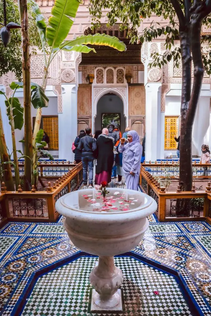 What to visit in Marrakech Bahia Palace
