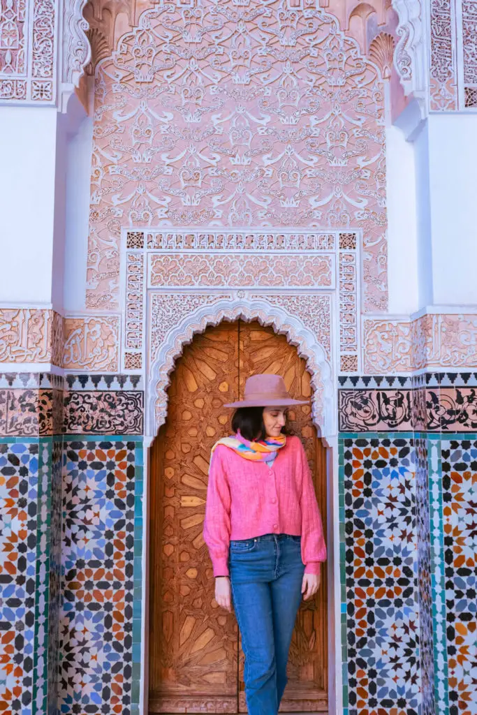 What to visit in Marrakech Ben Youssef Medersa