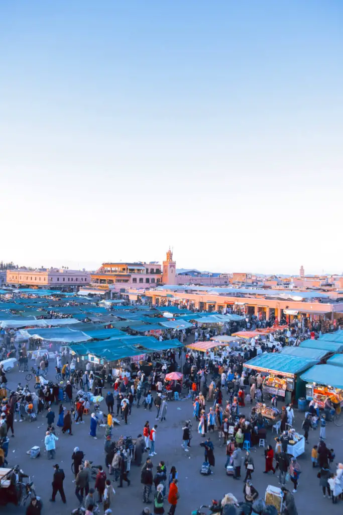 What to visit in Marrakech Jemaa El Fna
