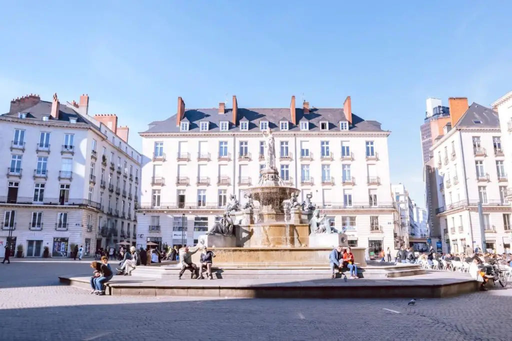 What to visit in Nantes Place Royale